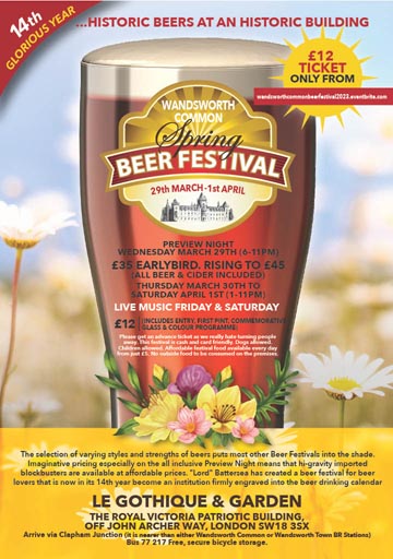14th Wandsworth Common Spring Beer Festival